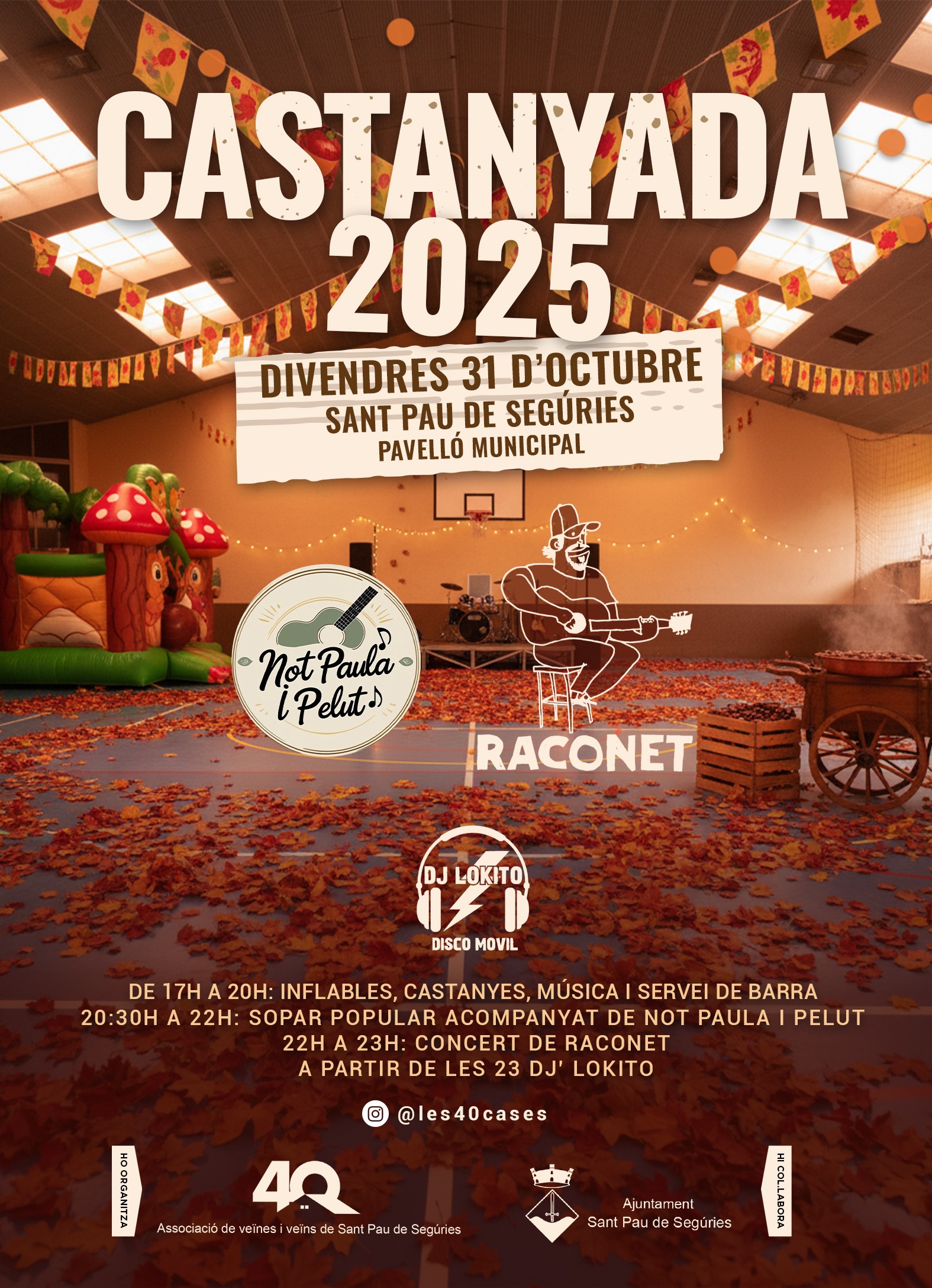 Castanyada 2025 - Web oficial de l'Ajuntament de Sant Pau de Segúries